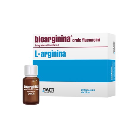 Bioarginina L-arginina Integratore Difese Immunitarie 20 flaconcini