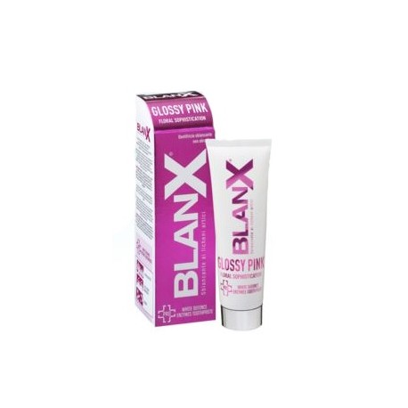 Blanx - Blanx Glossy Pink Dentifricio Sbiancante Non Abrasivo 75 Ml
