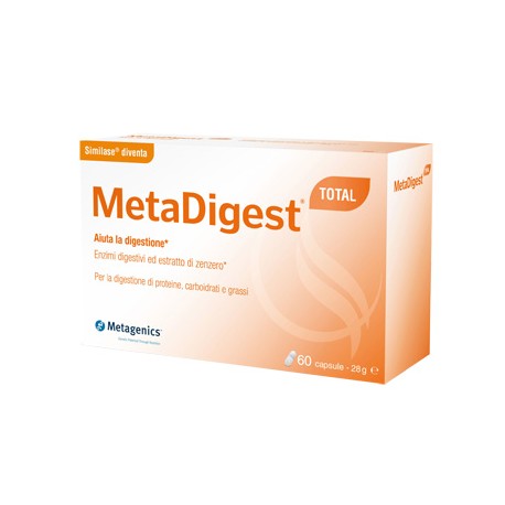 Metagenics Metadigest Total integratore per la digestione 60capsule