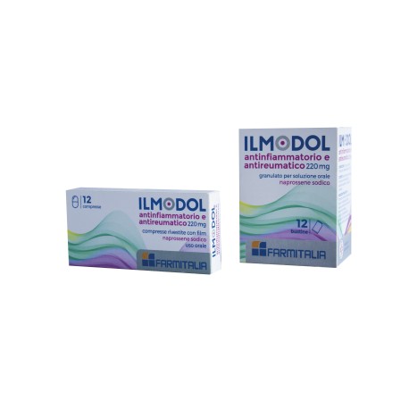 Ilmodol Uninapro antinfiammatorio antireumatico 220mg 12compresse
