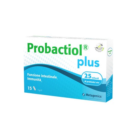 Probactiol Plus Integratore Funzione Intestinale e Immunità 15 Capsule