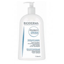 Bioderma Atoderm Intensive Gel Moussant Detergente Schiumogeno 1 Litro