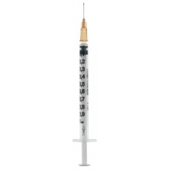  Siringa Insulina Extrafine Tub 1ml 100 Ui Ago rem 26 Gauge 0,45x12mm