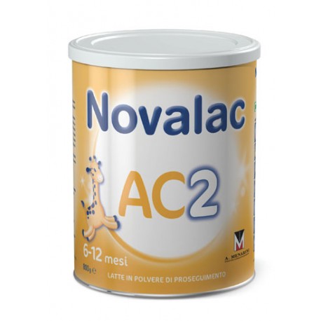 Novalac AC2 latte in polvere senza lattosio 800gr.