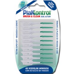 Plakkontrol Brush & Clean scovolino monouso spazi larghi 40pezzi
