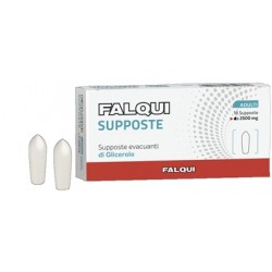 Supposte Falqui 18 supposte con glicerina 2500mg adulti