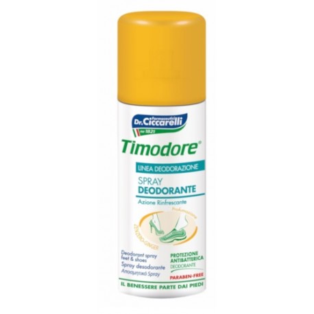 Timodore spray deodorante allo zenzero 150ml.