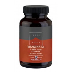 Terranova complesso vitamina D3 2000 IU (50UG) 50capsule