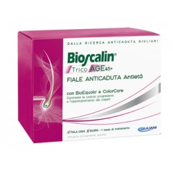 Bioscalin Tricoage 45+ Trattamento anticaduta e antietà 10 Fiale da 3,5 ml