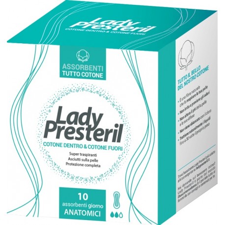 Lady Presteril anatomico pocket 10pezzi