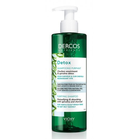 Vichy Dercos Nutrients shampoo detox purificante capelli grassi 250ml.