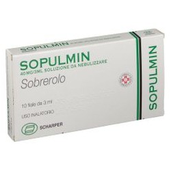 SOPULMIN*soluz nebul 10 fiale 40 mg 3 ml
