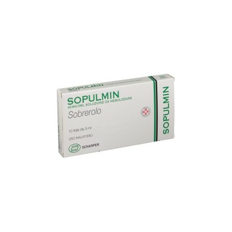 SOPULMIN*soluz nebul 10 fiale 40 mg 3 ml