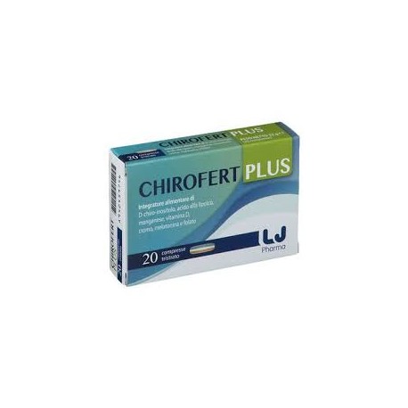 Lj Pharma Chirofert Plus integratore per ovaio policistico 20 compresse 