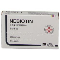 Far. G. Im. Nebiotin 5 mg per carenza di biotina 30 compresse 