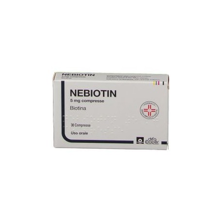 Far. G. Im. Nebiotin 5 mg per carenza di biotina 30 compresse 