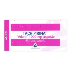 Angelini Tachipirina 10 Supposte Antipiretico 1000 mg