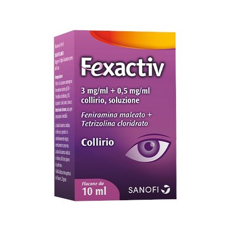 Sanofi Fexactiv collirio per allergia 10 ml 