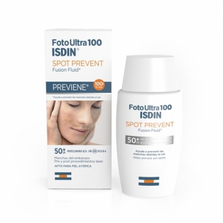 Isdin FotoUltra spot prevent fusion fluid trattamento antimacchie SPF 100+ 50 ml
