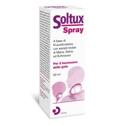 Difass Soltux spray per mal di gola 20 ml