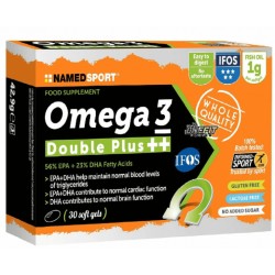 Named Sport Omega 3 Double Plus ++ Integratore per il colesterolo 30 capsule