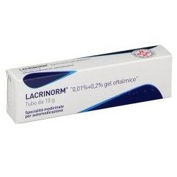 Farmigea Lacrinorm gel 0,01% per occhi secchi 10 g 