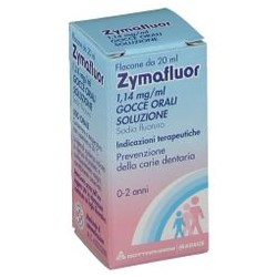 Zymafluor gocce prevenzione carie 0-2 anni 20 ml 