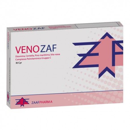 ZaafPharma Venozaf Integratore per la circolazione venosa 30 compresse