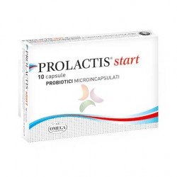Omega Pharma Prolactis Start Integratore Equilibrio Intestinale 10 Capsule