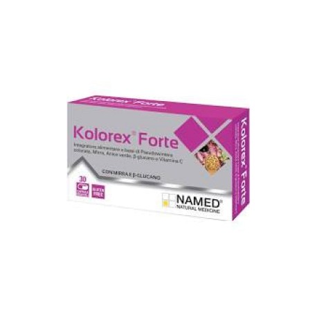 Named Colorex Forte Integratore contro la candida 30 capsule