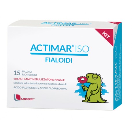Laborest Actimar Iso Kit 15 Fialoidi + Nebulizzatore Nasale