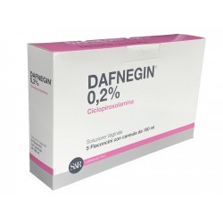 S&R Farmaceutici Dafnegin 0,2% Soluzione Vaginale per la Candida 5 Flaconi 150 ml