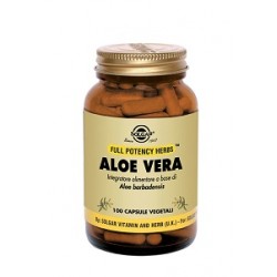 Solgar Aloe Vera Integratore Alimentare 100 Capsule