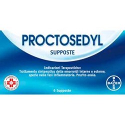 Bayer Proctosedyl 6 Supposte per Emorroidi 