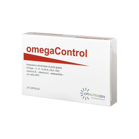 Lipinutragen OmegaControl Integratore Antiossidante 20 Capsule