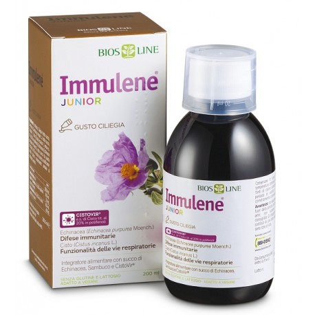 Bios line Immulene Junior difese immunitarie 200ml.