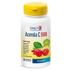 Longlife Acerola C500 limone 30compresse masticabili