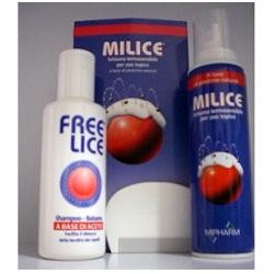 Sandoz Milice e Freelice Multipack Schiuma e Shampoo Antipidocchi