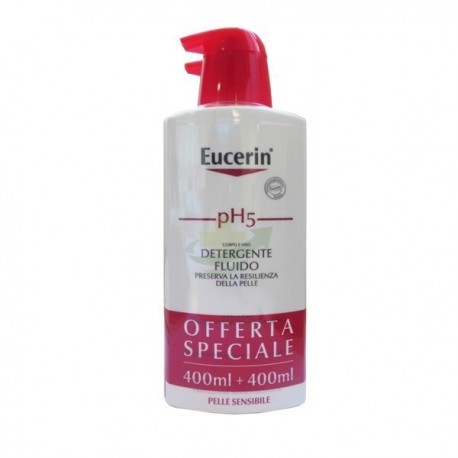 Eucerin pH5 Detergente Fluido 400+400ml