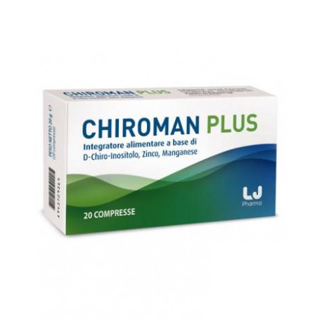 LJ Pharma Chiroman Plus Integratore vitaminico 20 compresse