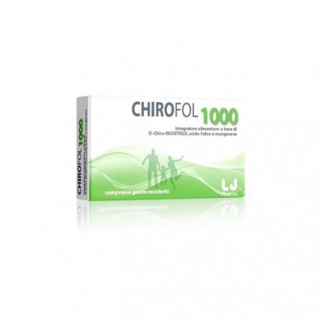 LJ Pharma Chirofol 1000 Integratore vitaminico 16 compresse