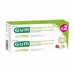 GUM dentifricio gel activital Q10 Duo 2x75ml