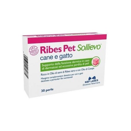 NBF Lanes Ribes Pet Sollievo Magime complementare per cani e gatti 30 perle
