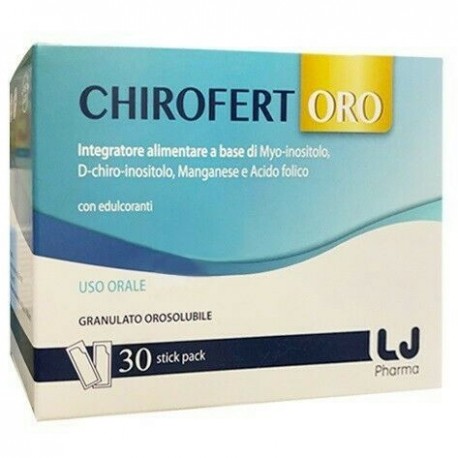 LJ Pharma Chirofert Oro Integratore vitaminico 30 stick