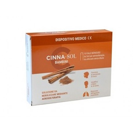 Alfa Omega Cinna sol Soluzione da nebulizzare per adulti 10 fiale x 5 ml
