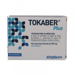 Polifarma Tokaber Plus Integratore per perdere peso 30 Compresse