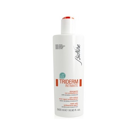 BioNike Triderm Intimate detergente intimo antibatterico 500ml.