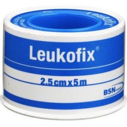 Leukofix Cerotto trasparente chirurgico e ipoallergenico 2,5 x 500 Cm