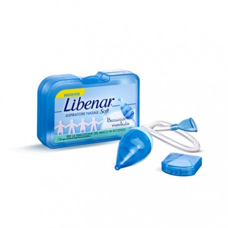 Libenar aspiratore nasale Soft Premium beccuccio soft+5filtri monouso