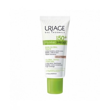 Uriage Hyseac trattamento viso colorato per pelle grassa SPF 50+ 40 ml